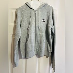 Calvin Klein classic zip-up hoodie